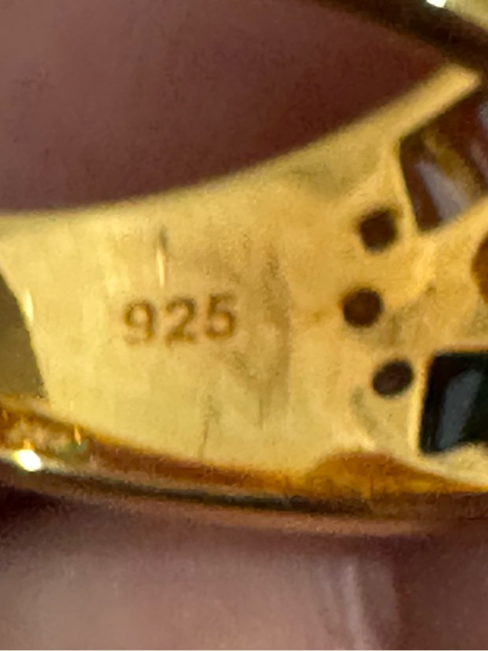 JULY CHILD UFO RING - GOLD - SIZE 8 - Picture 6 of 7